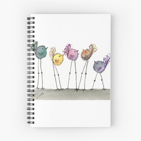 Item preview, Bird Convention designed and sold by WhimsyWomanCreatives.