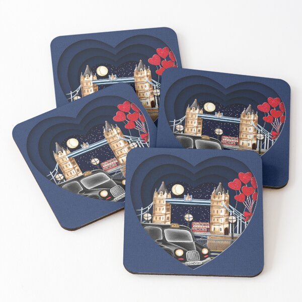 Item preview, Love in London Tower Bridge Romantic designed and sold by Louise Thompson.