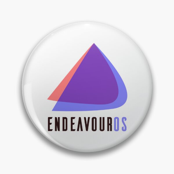 Item preview, Endeavour OS Linux Logo Sticker – Open Source Decal designed and sold by PenguinPowered.