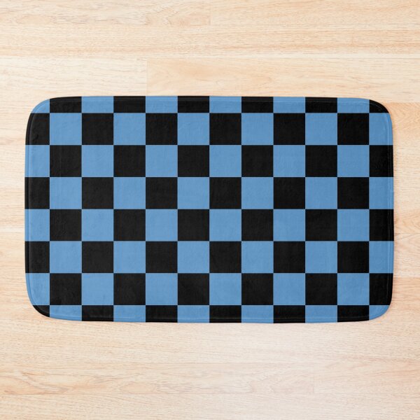 Item preview, Checkerboard Pattern Black and Blue designed and sold by tonymagnerart.