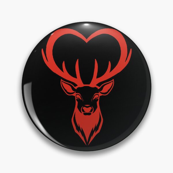 Item preview, Deer heart (red) designed and sold by Lagueny.