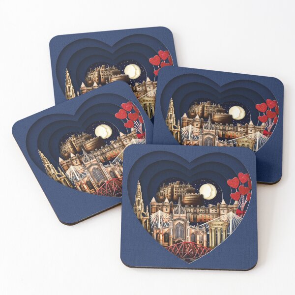 Item preview, Love in Edinburgh City Romantic designed and sold by Louise Thompson.