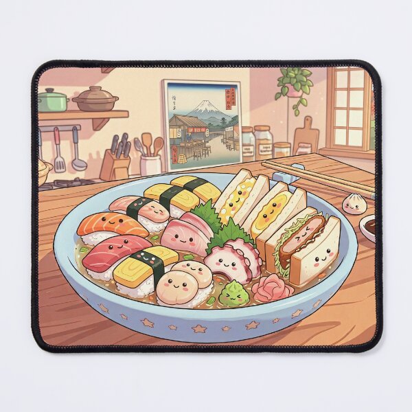 Item preview, "Nigiris Scene in the Kitchen" designed and sold by Tecno-Art-Land.