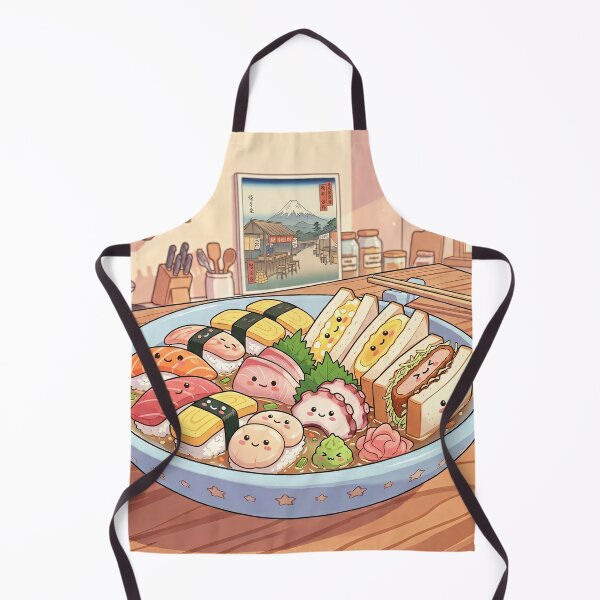 Item preview, "Nigiris Scene in the Kitchen" designed and sold by Tecno-Art-Land.
