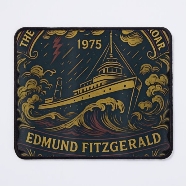 Item preview, Edmund Fitzgerald 50 Years Commemoration T-Shirt designed and sold by JavonteHammes.