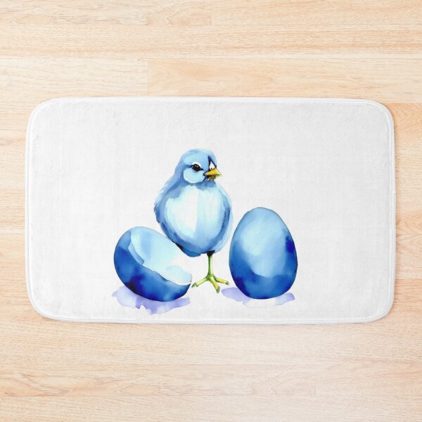 Item preview, Cute Watercolor Chick Egg Roaster Hen Spring Easter Illustration designed and sold by VISO-art.