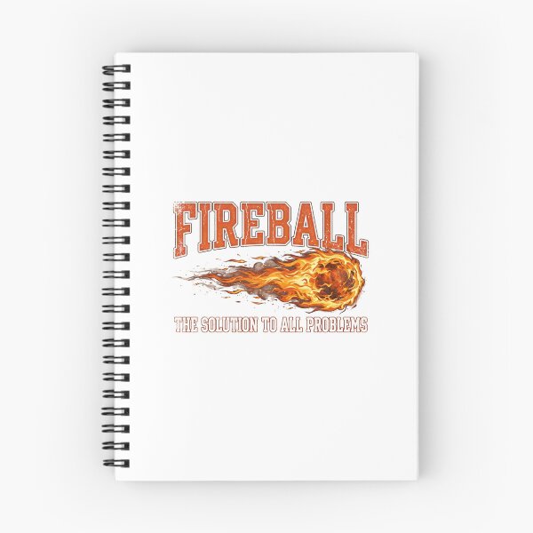Item preview, Fireball The Solution To All Problems Flaming Meteor designed and sold by Fenay Designs.