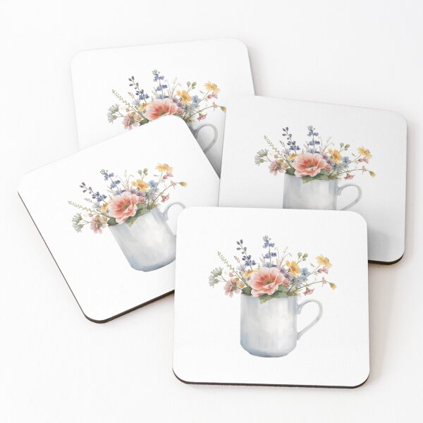 Item preview, Flores en una taza designed and sold by uunaa.