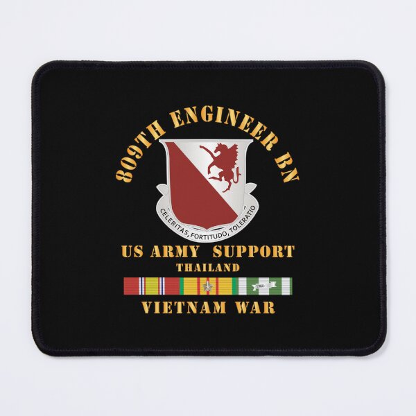 Item preview, Army - 809th Engineer Bn - Thailand w VN SVC X 300 designed and sold by Military Insignia Products.