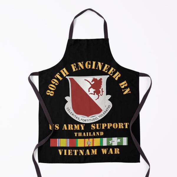 Item preview, Army - 809th Engineer Bn - Thailand w VN SVC X 300 designed and sold by Military Insignia Products.