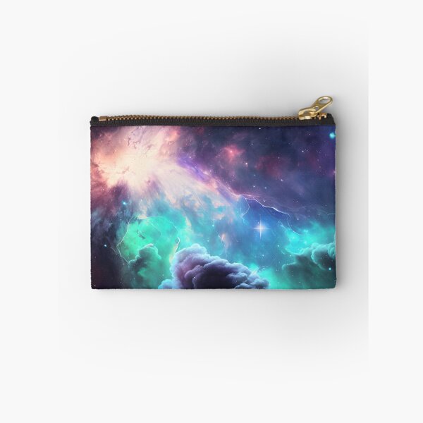 Item preview, Colorful Cosmic Nebula – Galaxy Space Stars Universe Aesthetic Poster designed and sold by ArtFireGallery.