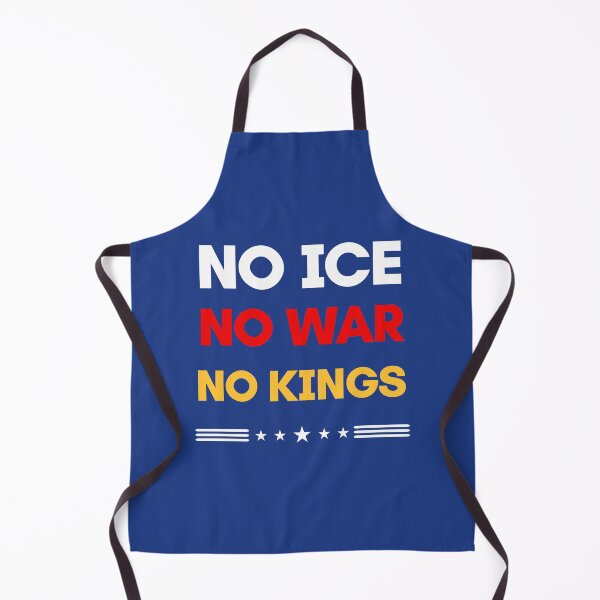 Item preview, no ice no war no kings, Save Democracy Protest, No Kings Rally, Anti Trump, Politics Hands Off, Abolish ICE designed and sold by toongstudio.