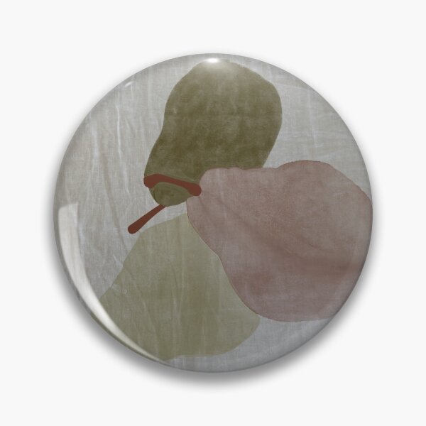 Item preview, Illustrative poster with pears. Textured image of a pear. designed and sold by TaniaArtDesign.