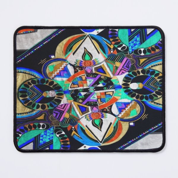 Item preview, Sacred Geometry Inspired Mandala – Modern Tribal Art designed and sold by Geometry Art.