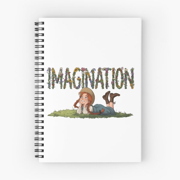 Item preview, Imagination Anne of Green Gables Floral Typography designed and sold by Fenay Designs.