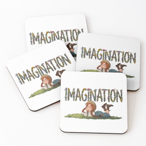 Artikelvorschau, Imagination Anne of Green Gables Blumentypografie entworfen und verkauft von Fenay Designs.