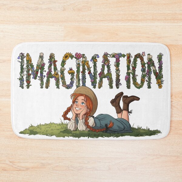 Item preview, Imagination Anne of Green Gables Floral Typography designed and sold by Fenay Designs.