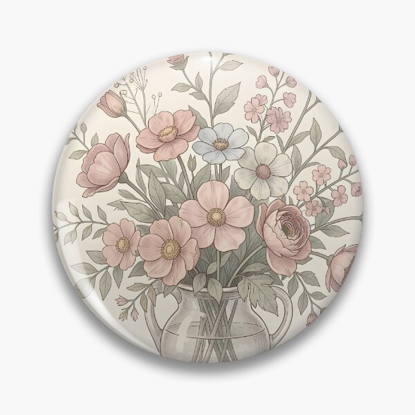Item preview, Vintage florals designed and sold by worldimagine91.