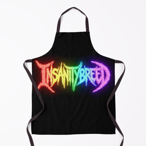 Item preview, INSANITY BREED - Neon Rainbow Deathcore Logo designed and sold by INSANITYBREED.