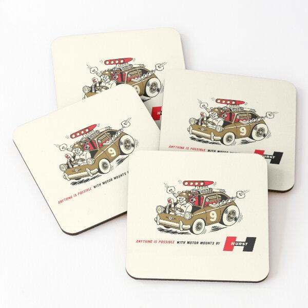 Item preview, Hurst Motor Mounts, anything is possible - vintage drag, gasser, racecar. designed and sold by retropetrol.