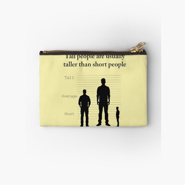 Item preview, Tall people are usually taller than short people designed and sold by Shmidzis.