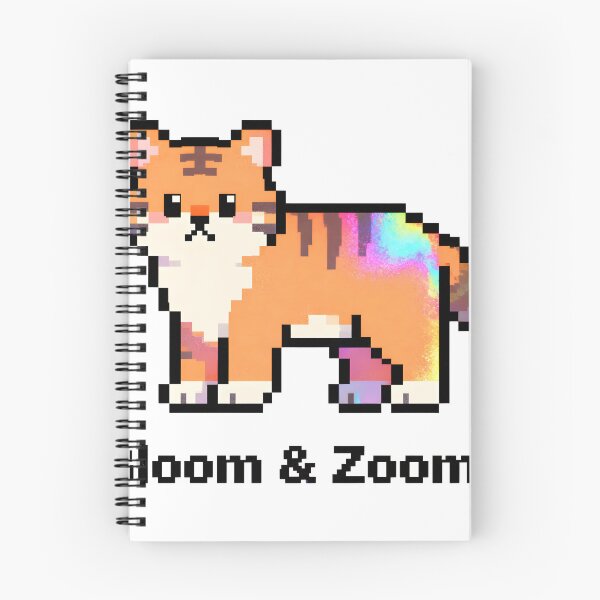 Item preview, A cute pixelated cat on transparent background designed and sold by Creative88Art.