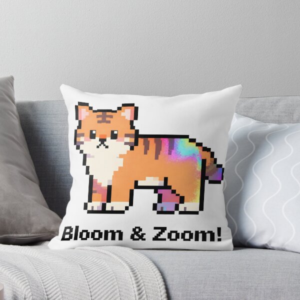 Item preview, A cute pixelated cat on transparent background designed and sold by Creative88Art.