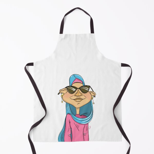Item preview, Confident Woman Cartoon with Sunglasses and Headscarf designed and sold by AlinaSchaferArt.
