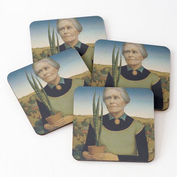 Item preview, Woman With Plants designed and sold by tomorrowsart.