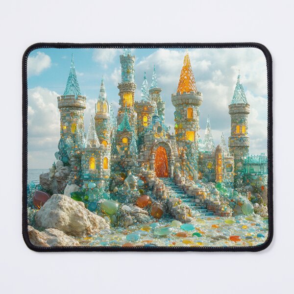 Item preview, Seaglass Castle by the Shore designed and sold by NancyzKreations.