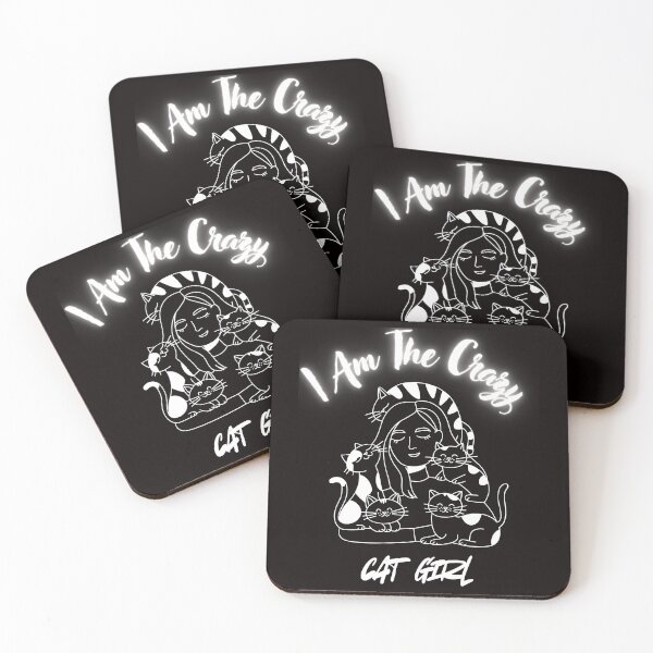 Item preview, I Am The Crazy Cat Girl. designed and sold by Dinasshop.