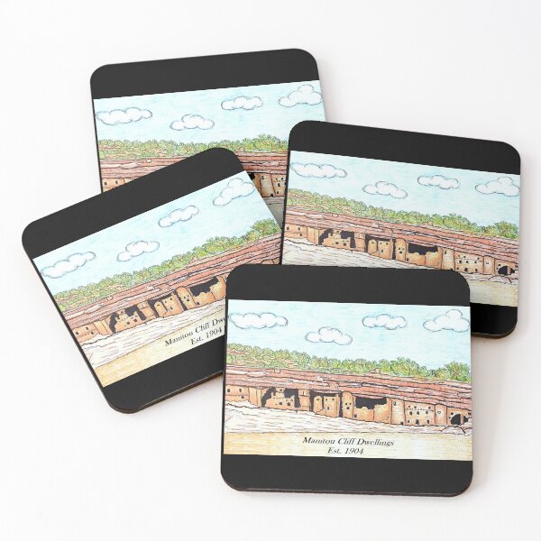 Item preview, Manitou Cliff Dwellings Sketch designed and sold by craftsbydaphy.