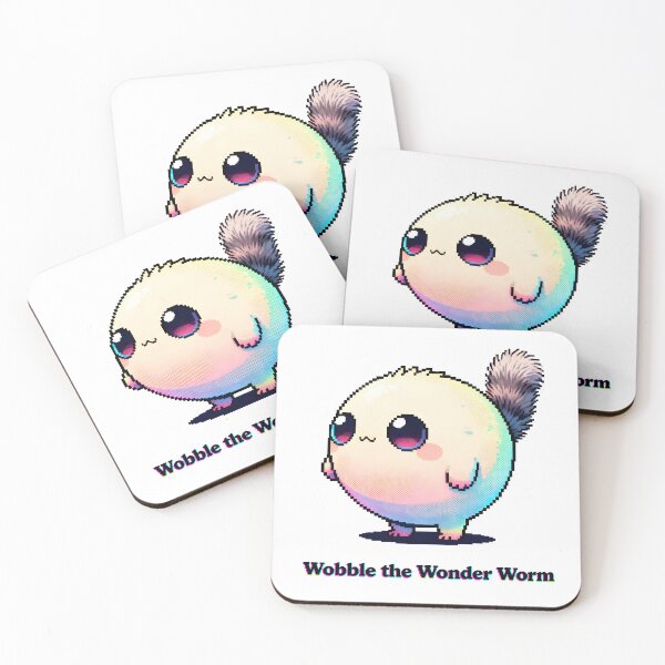 Item preview, A cute cartoon worm character on transparent background designed and sold by Creative88Art.