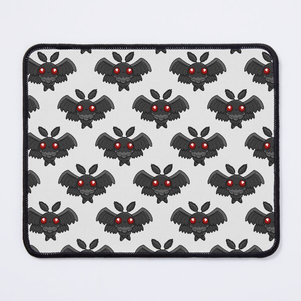 Item preview, Mothman (Kawaii) - repeating pattern designed and sold by TSPWVDesigns.