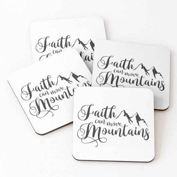 Item preview, Faith Can Move Mountains designed and sold by Texas Southern Studio.