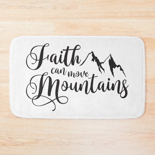 Item preview, Faith Can Move Mountains designed and sold by Texas Southern Studio.