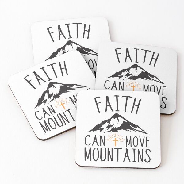 Item preview, Faith Can Move Mountains designed and sold by Texas Southern Studio.