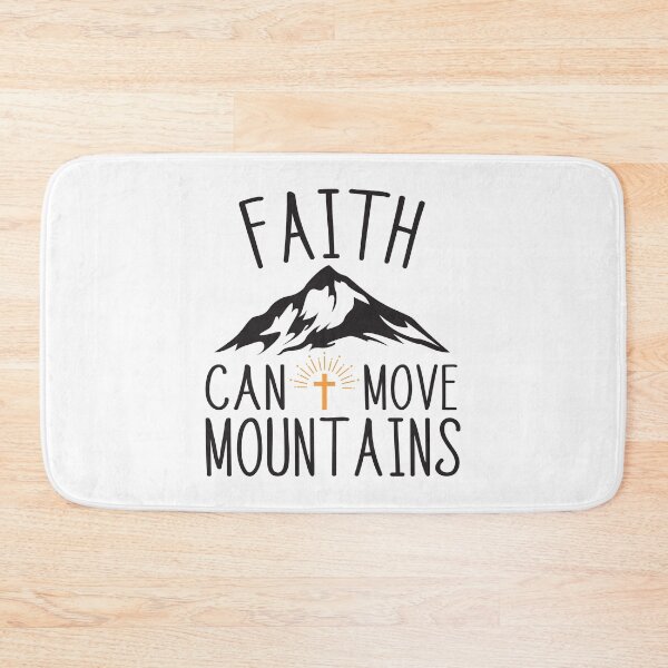 Item preview, Faith Can Move Mountains designed and sold by Texas Southern Studio.