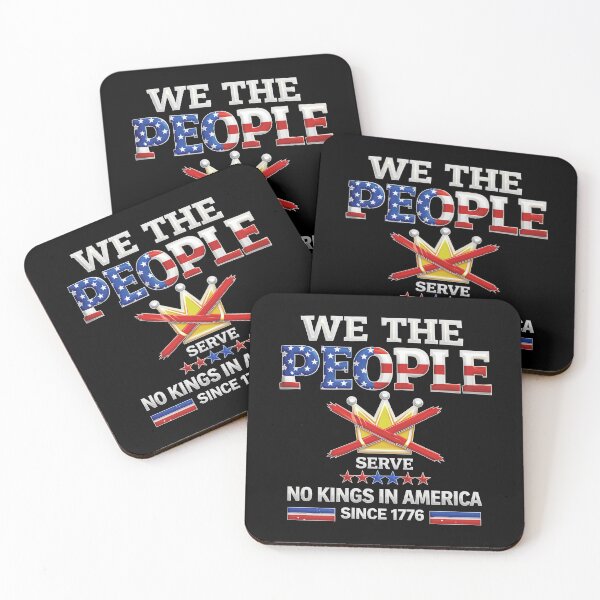 Item preview, No Kings In America Since 1776 , Democracy, We The People  designed and sold by gear-posters.