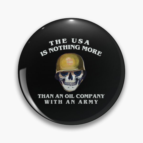 Item preview, THE USA IS NOTHING MORE THAN AN OIL COMPANY WITH AN ARMY (GEORGE CARLIN) designed and sold by remerasnerdas.