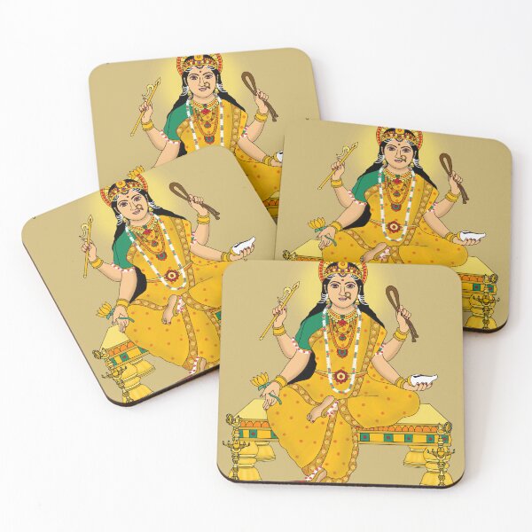 Item preview, Goddess Nanda Devi Art – Sacred Himalayan Divine Illustration designed and sold by Harshit_Digital_Arts.