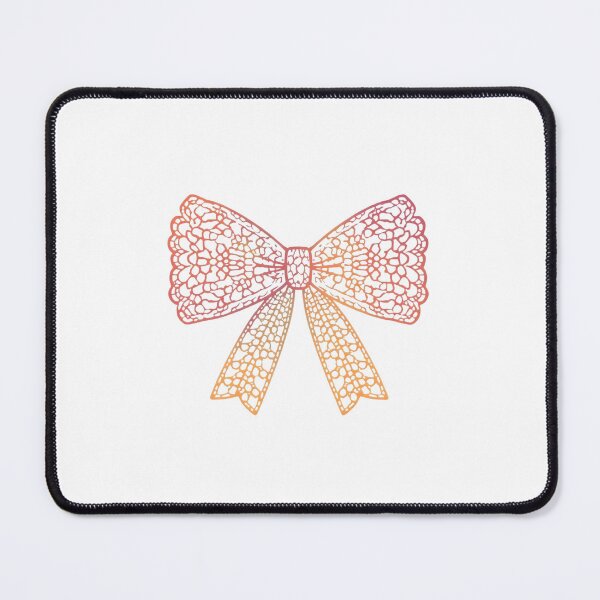 Item preview, Pink floral lace bow designed and sold by uunaa.