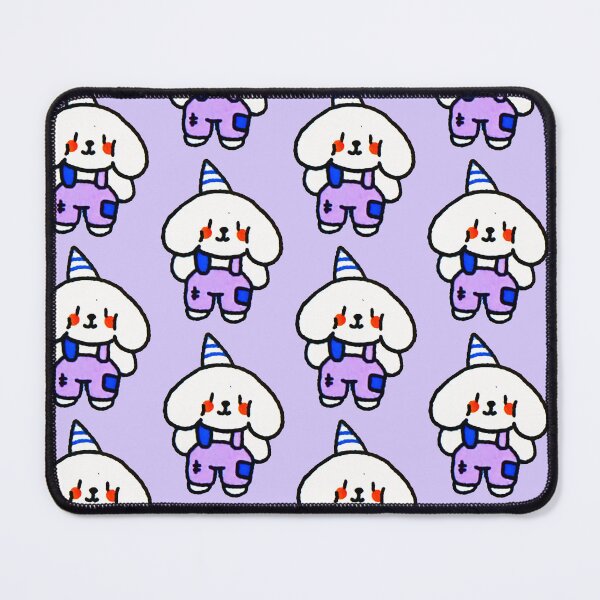 Item preview, Kawaii Birthday Dog - Soft Aesthetic White Puppy  designed and sold by Tokraz-art.