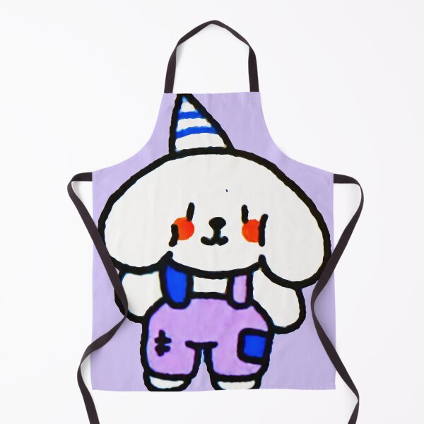 Item preview, Kawaii Birthday Dog - Soft Aesthetic White Puppy designed and sold by Tokraz-art.