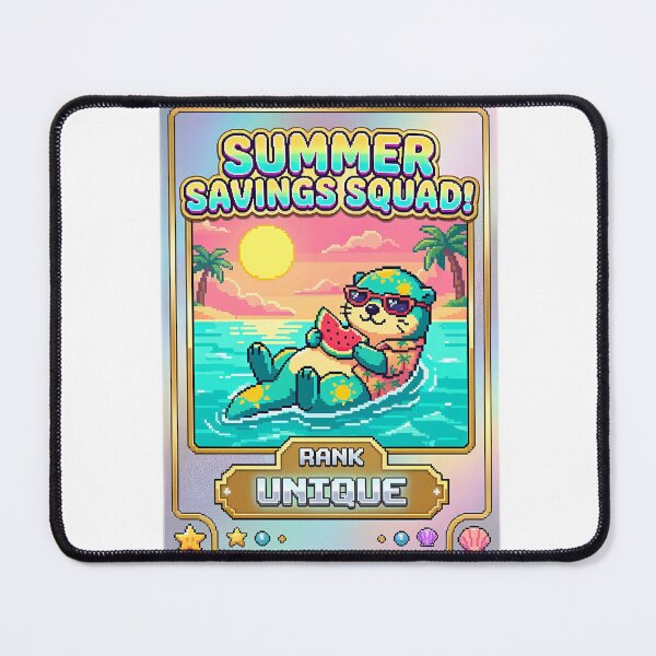 Item preview, A cartoon bear on a colorful float in the ocean on transparent background designed and sold by Creative88Art.