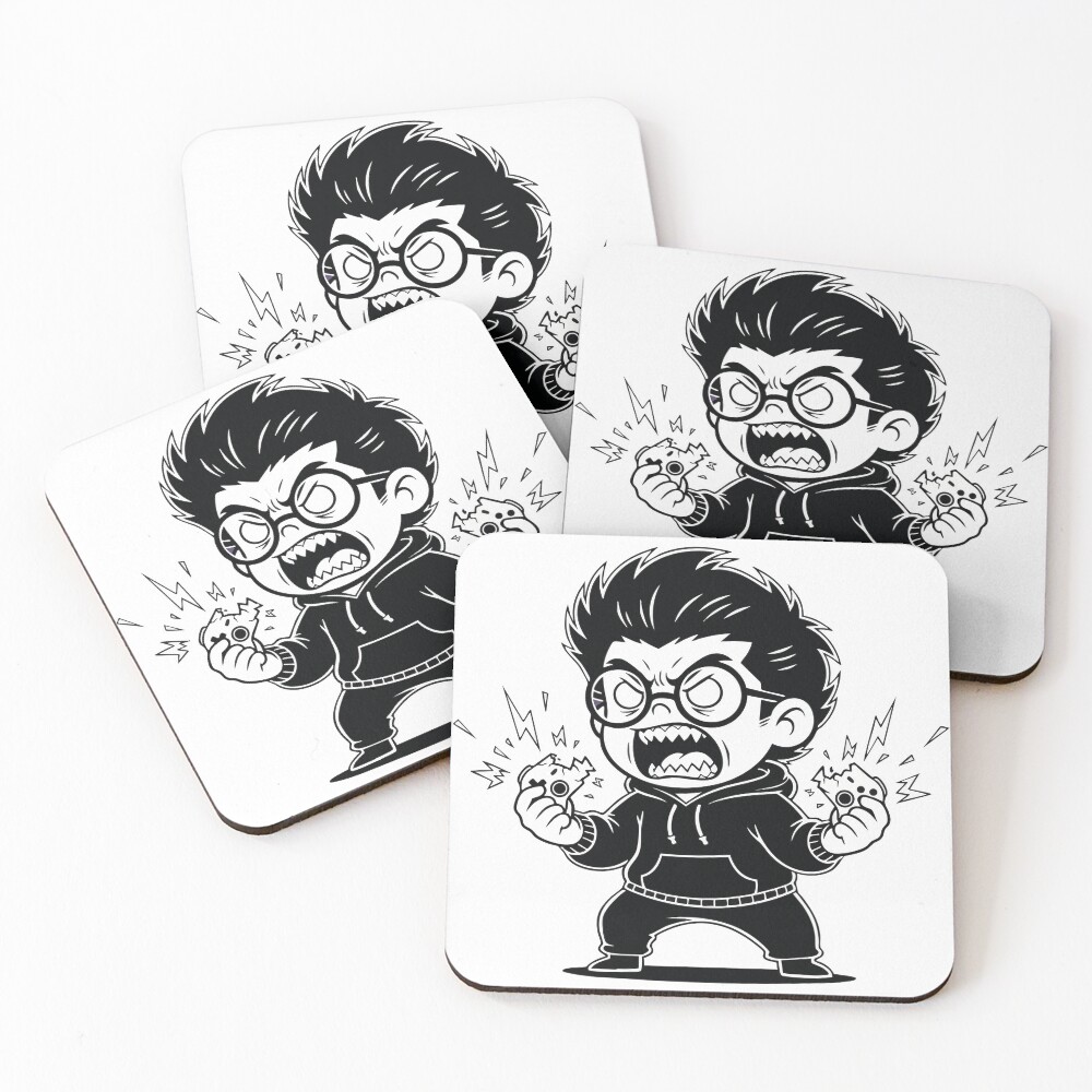 Item preview, Coasters (Set of 4) designed and sold by PixelStudioBe.