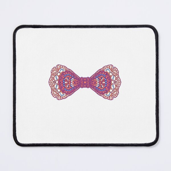 Item preview, Pink floral lace bow designed and sold by uunaa.