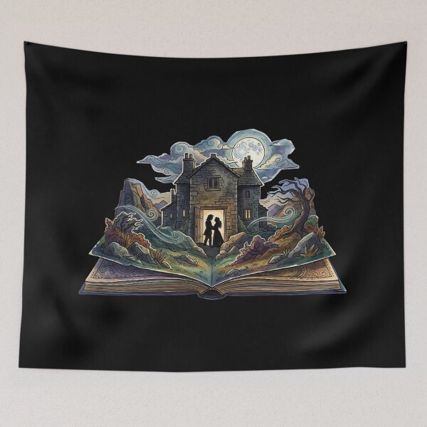 Item preview, Wuthering Heights Pop Up Book Emily Bronte Romance designed and sold by Fenay Designs.