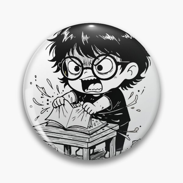 Item preview, Angry Child Torn Book Studies designed and sold by PixelStudioBe.