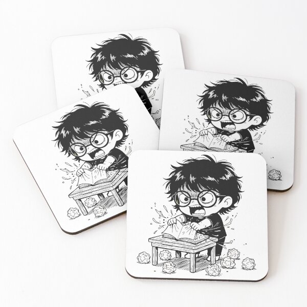 Item preview, Angry Child Torn Book Studies designed and sold by PixelStudioBe.
